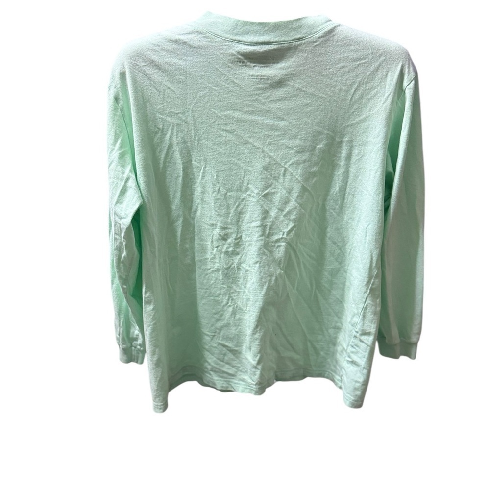 VERMONT COUNTRY STORE PAJAMA SET IN SOFT GREEN KNIT p23 - Picture 2 of 7